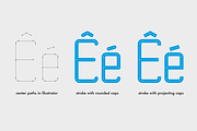No.5 Vector and OTF, a Sans Serif Font by Fonts by ateliervonau (Thumbnail 3 of 5)