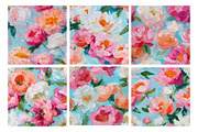 Impressionistic Peony Patterns Set, a Pattern Graphic by LoveDesignShop (Thumbnail 9 of 9)