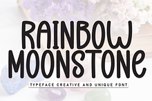 Rainbow Moonstone | Script Font