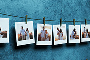 Gallery Photo Hanger Garland Mockup, an Advertising Mockup by herutage (Thumbnail 3 of 6)