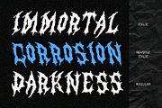 CS Rocker – Black Metal Font, a Blackletter Font by Craft Supply Co. (Thumbnail 4 of 8)