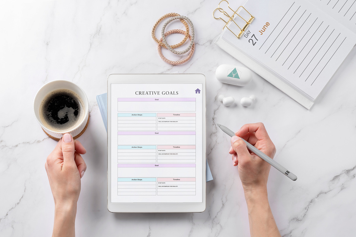 2026 Digital Planner for Craft, a Stationery Template by Designmela01 (Photo 4 of 7)