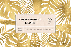 Gold Textures & Elements Bundle