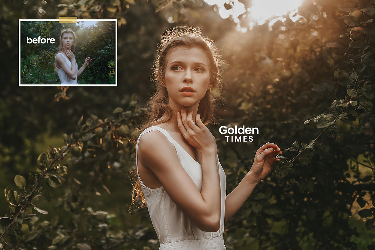 Golden Times - Actions and Presets, a Preset Add-On by Hydrozi Presets (Photo 5 of 7)