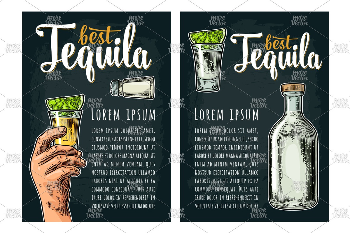 Tequila. Illustrations and posters, an Illustration by MoreVector (Photo 6 of 11)