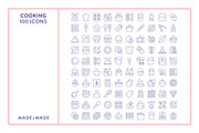 Cooking Line Icons, an Outline Icon by Made by Made (Thumbnail 5 of 7)