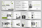 White Paper Template Landscape, a Brochure Template by MightyDesign (Thumbnail 1 of 9)