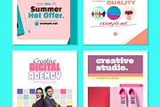 Social Media Post Layout, a Social Media Template by MightyDesign (Thumbnail 3 of 7)