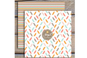 Pastel Boho Digital Papers Clipart, a Pattern Graphic by JennyL Designs (Thumbnail 5 of 5)