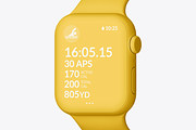 Apple iWatch Clay Mockup, a Product Mockup by Mockupdaddy (Thumbnail 2 of 11)