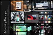 City Advertising Mockups Bundle, an Advertising Mockup by Mockup Cloud (Thumbnail 1 of 41)