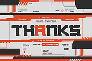 Daviad Cool Font, a Blackletter Font by infernostudio3 (Thumbnail 9 of 9)
