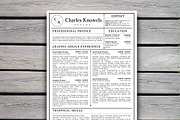 Modern 2-Page Resume CV Template, a Resume Template by Stand Out Shop (Thumbnail 5 of 7)