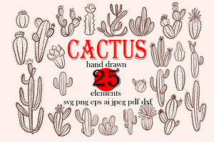 Cactus set