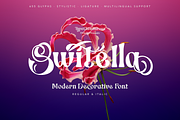 Switella - Modern Decorative Font, a Serif Font by TypeClassHeroes (Thumbnail 1 of 10)