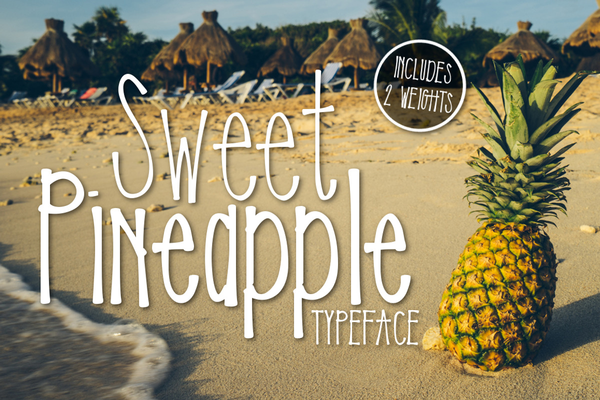 Sweet Pineapple Typeface