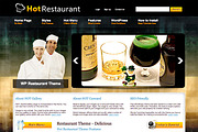 Hot Restaurant, a WordPress Template by hot-themes (Thumbnail 5 of 5)