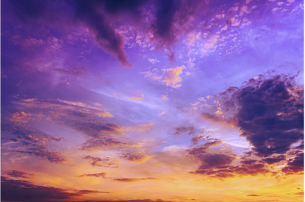 Amazing Color Effect Of Cloud, a Nature Photo by Our Amazing World