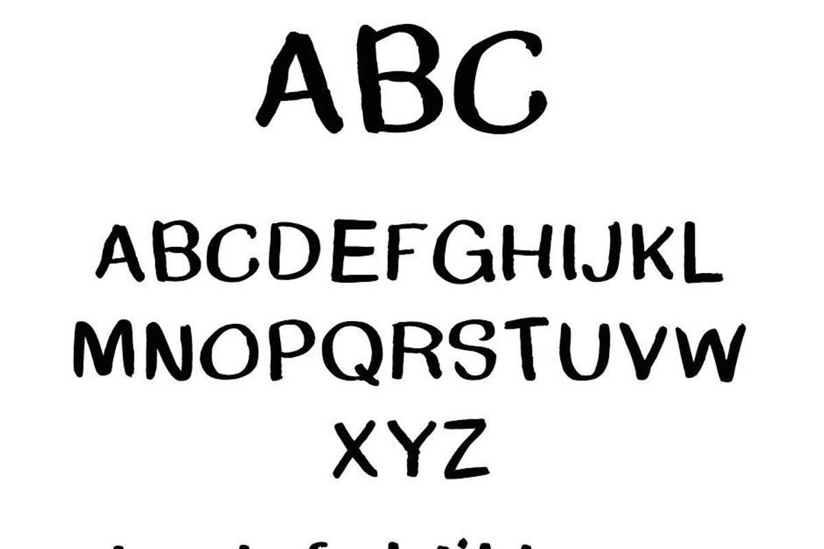 Shakira Typeface preview 2