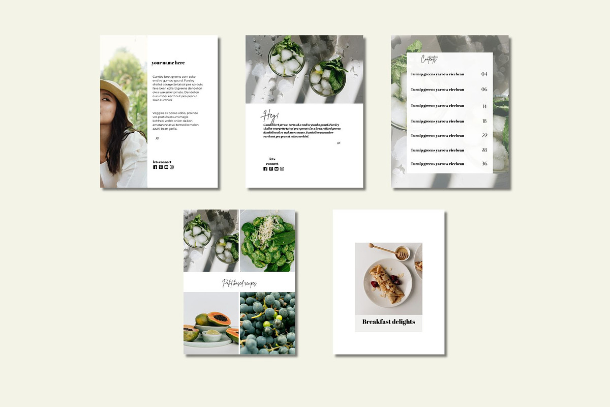 Wellness Food Social Media Template, a Social Media Template by Deepa Template Studio (Photo 8 of 14)