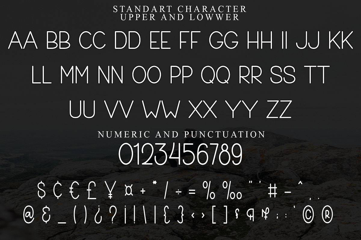 Simple Limited, a Sans Serif Font by FreshTypeINK (Photo 5 of 8)