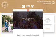 Wedding Event WordPress Theme, a WordPress Template by Visualmodo (Thumbnail 1 of 24)