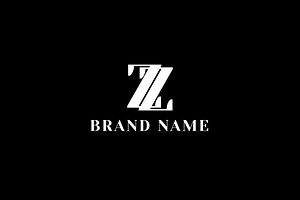 Letter ZZ Monogram logo illustration, a Branding & Logo Template by Dyn Studio