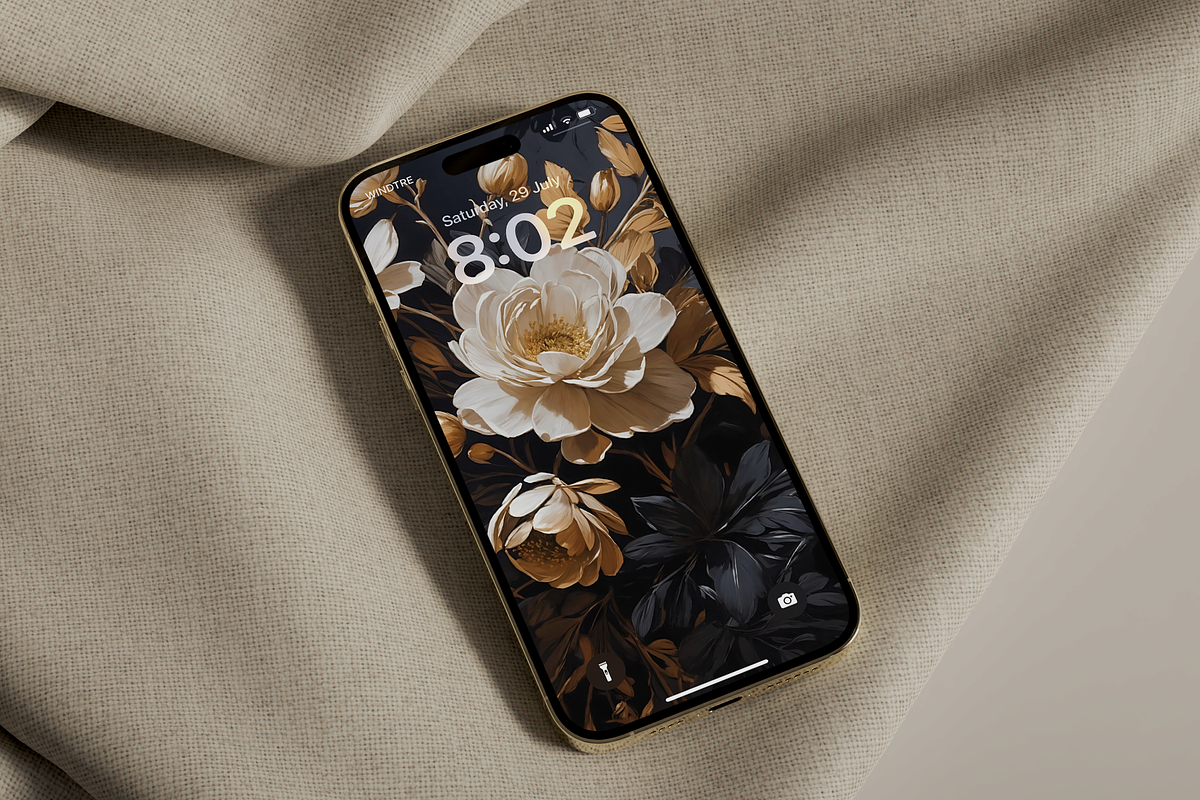 FLORAL Oil Painting Backgrounds, an Illustration by Aire Studio (Photo 6 of 7)