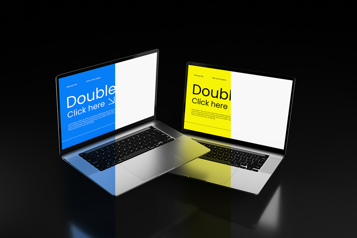 Laptop Mockup, a Mac Mockup by Artlogs x Modaldesain (Photo 4 of 7)