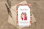 Indian Wedding Watercolor, a Person Illustration by CreativeValuation (Thumbnail 11 of 13)