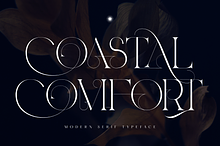 COASTAL COMFORT - LUXURY FONT