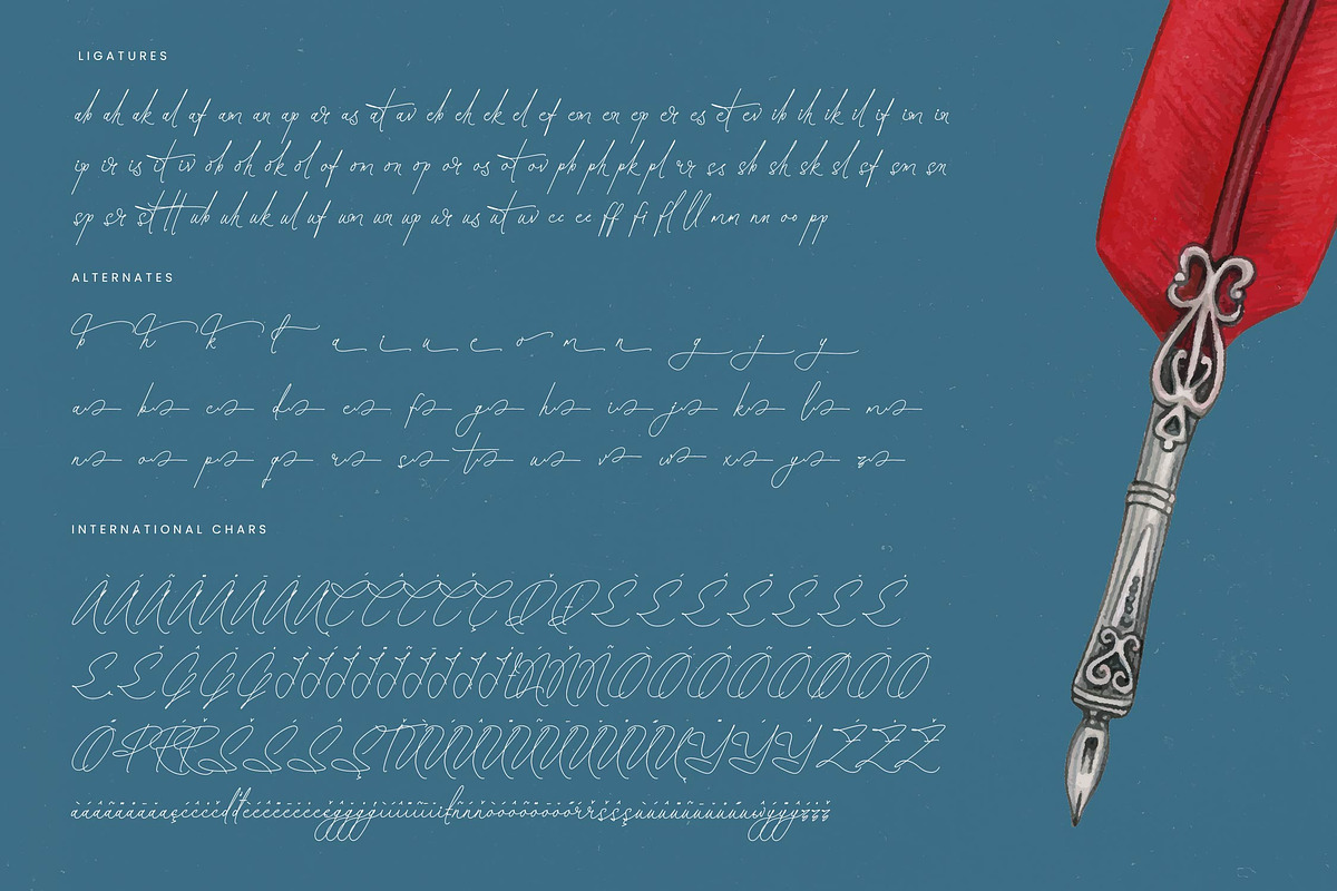 Santiago Portale Stylish Signature, a Script Font by stylishtype.co (Photo 19 of 20)