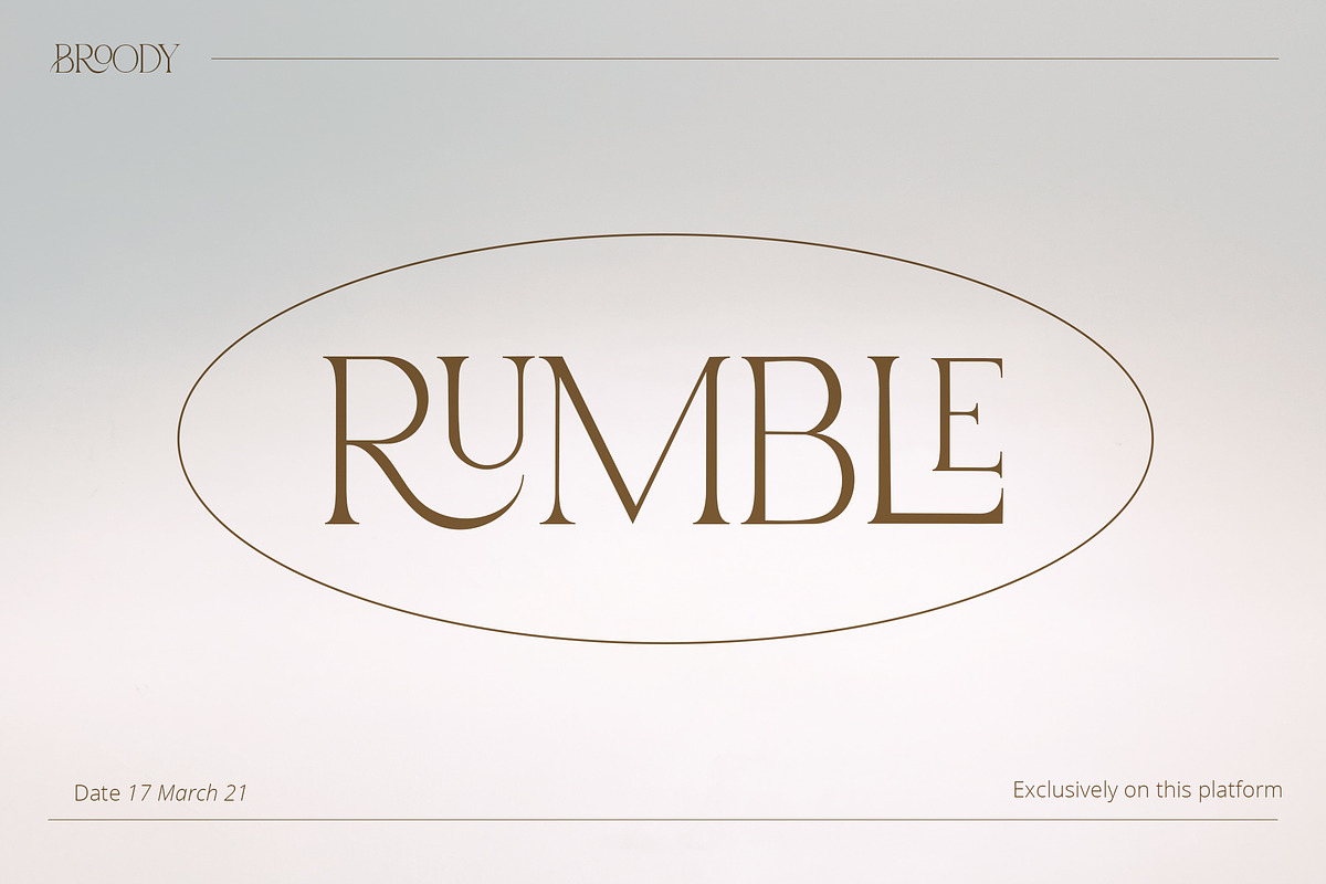 Broody - Modern & Elegant Serif, a Serif Font by Flawless And Co (Photo 3 of 5)