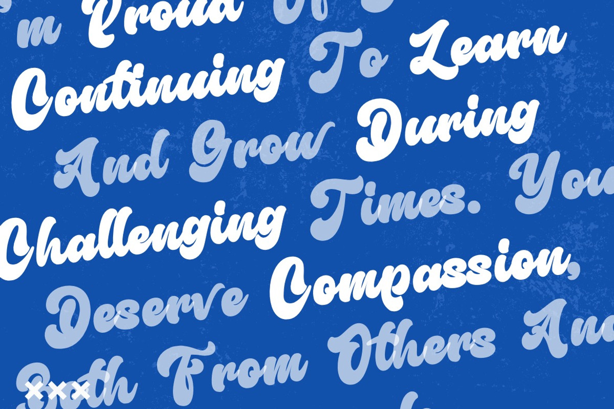 Archid Flower - Retro Handwritten, a Script Font by Dhabee (Photo 8 of 15)