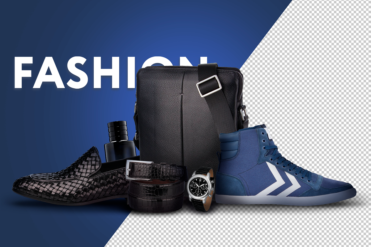 Fashion men mockup. Psd/Png file., a Wearable Device Mockup by Kseniia (Photo 3 of 3)