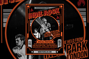 Indie Rock Flyer Tamplate, a Flyer Template by Muhamad Iqbal hidayat (Thumbnail 1 of 3)