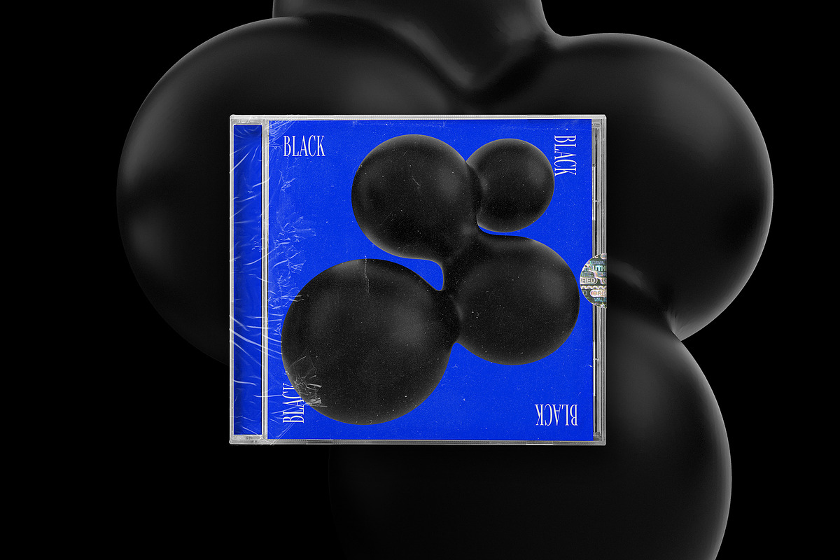 3D Black Shapes - 120 illustrations, an Object Graphic by assetpro.design (Photo 14 of 15)