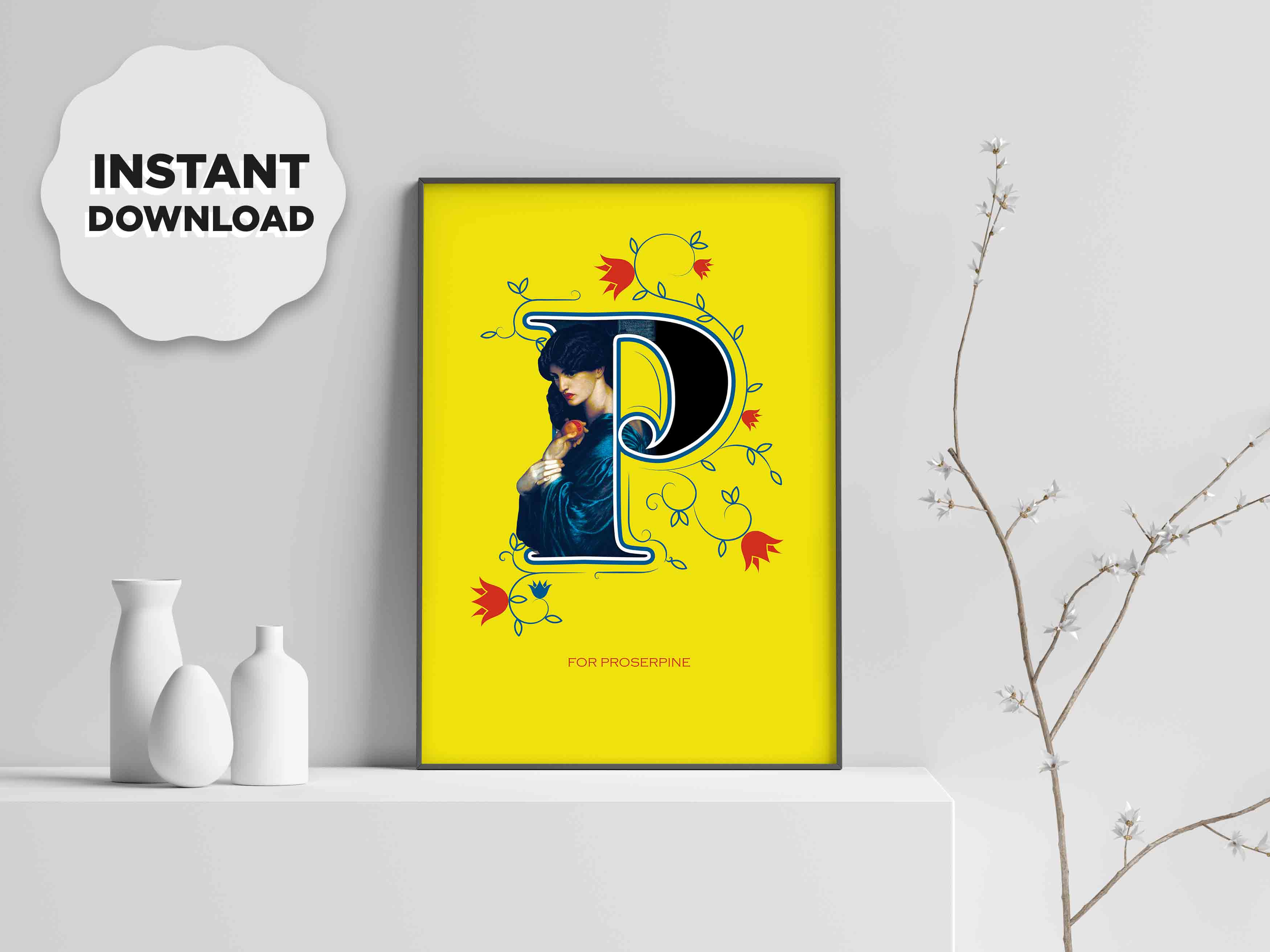 P for Proserpine | Creative Market