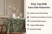 Bold Ditsy Floral Seamless Patterns, a Pattern Graphic by Ninterints (Thumbnail 6 of 17)