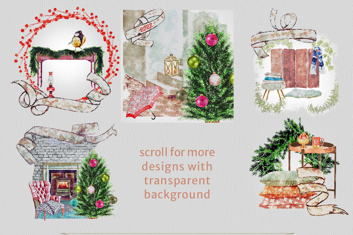 Winter Christmas - Collage creator, an Illustration by Pachel (Photo 7 of 15)
