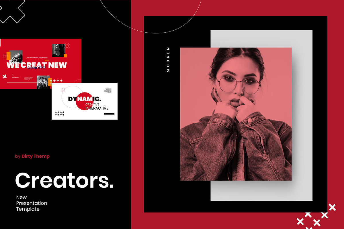 Creators - Dynamic Keynote, a Presentation Template by Dirtytemp Studio (Photo 4 of 8)