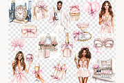 New Year Clipart PNG Bundle, a Person Illustration by GlamArtZhanna (Thumbnail 6 of 6)