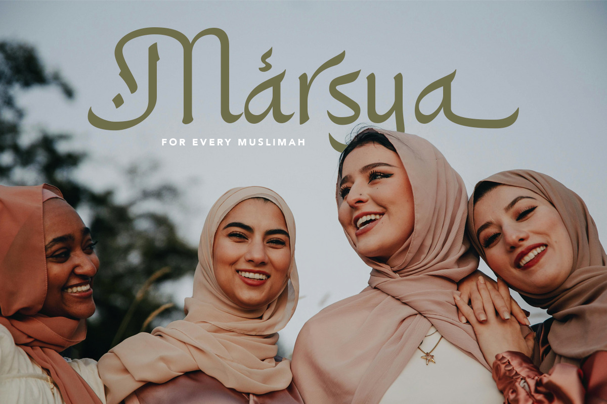Sadira Craft Stylish Arabic Display, a Sans Serif Font by Letterhend Studio (Photo 5 of 9)
