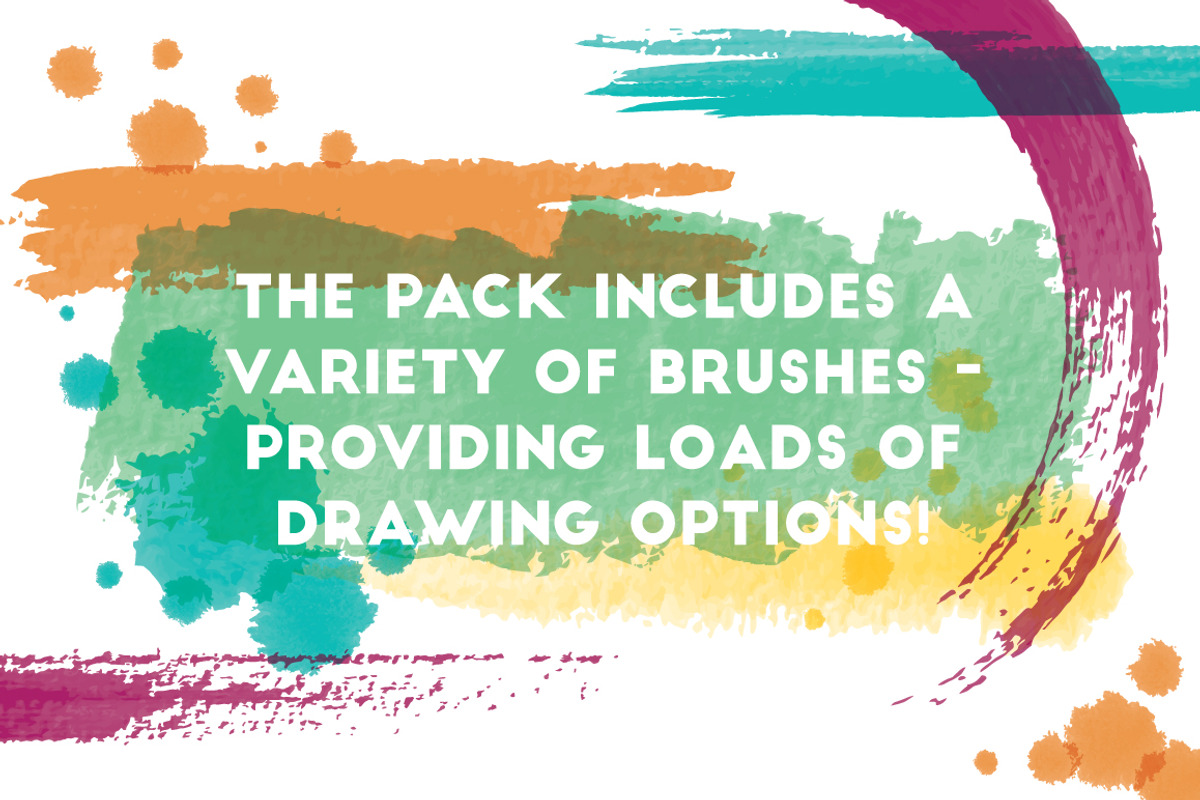 Watercolor Brushes preview 2
