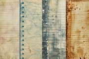 Grunge Lined Note Digital Papers, a Background Graphic by BonaDesigns (Thumbnail 3 of 6)
