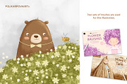 Flower Brushes for Procreate, a Brush Add-On by polikarpovaart (Thumbnail 3 of 11)