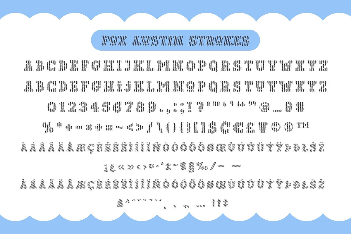 Fox Austin Fonts 4 Style, a Slab Serif Font by Fox7 By Rattana (Photo 8 of 10)
