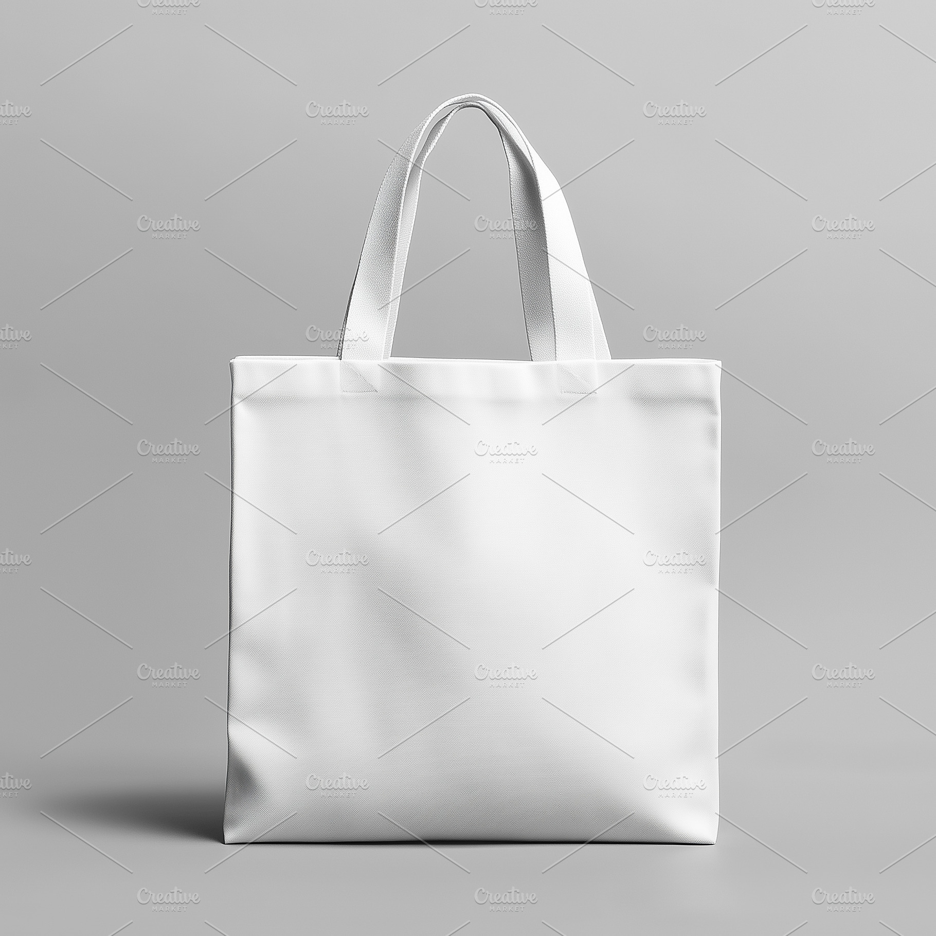 Blank tote bag mockup on gray, a Business Photo by MistyDay