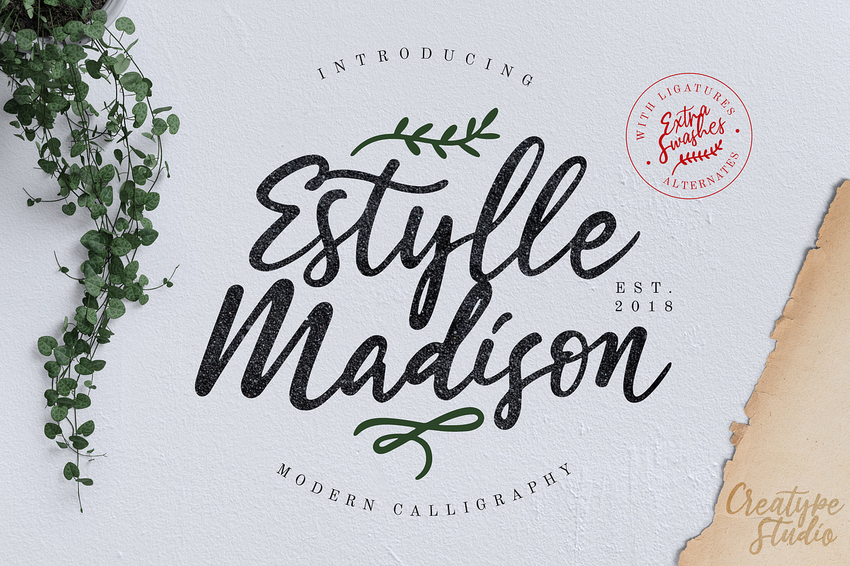 Estylle Madison Business Font