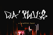 Da'Role Graffiti Font, a Handwritten Font by BeadyLab (Thumbnail 1 of 5)